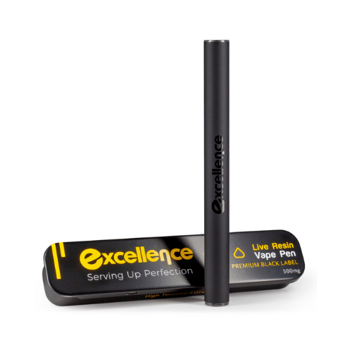 500mg Excellence Live Resin Premium Disposable