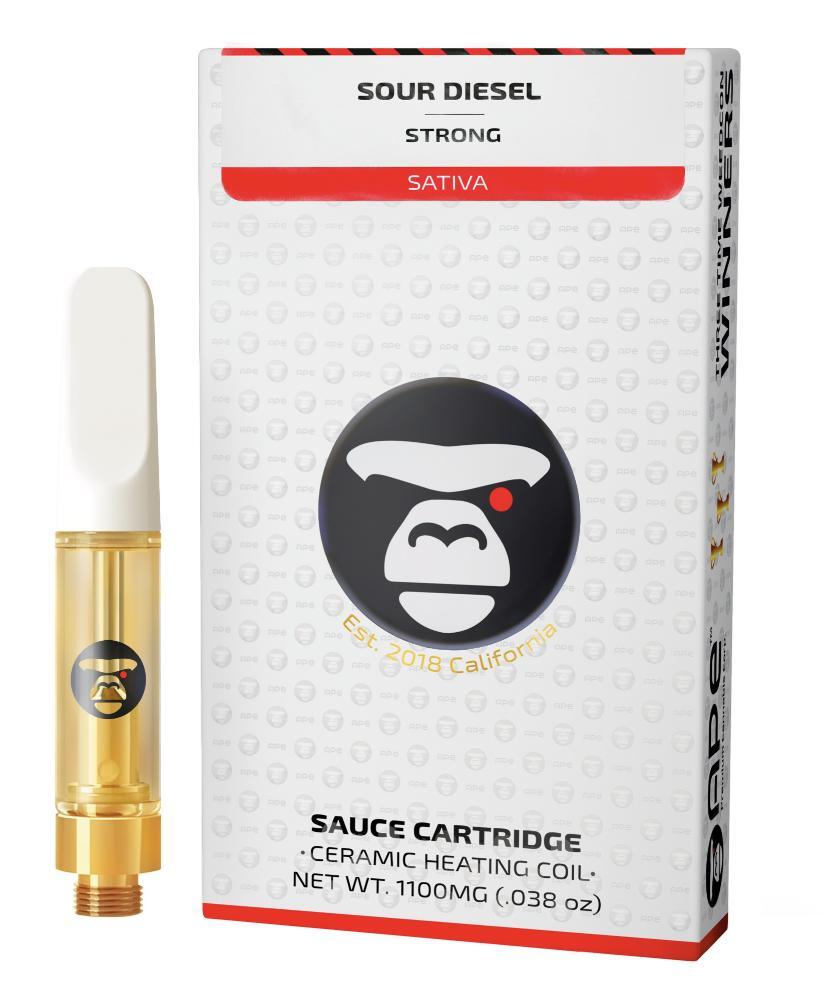 1100mg Ape Sauce Cartridge (Sold Out)