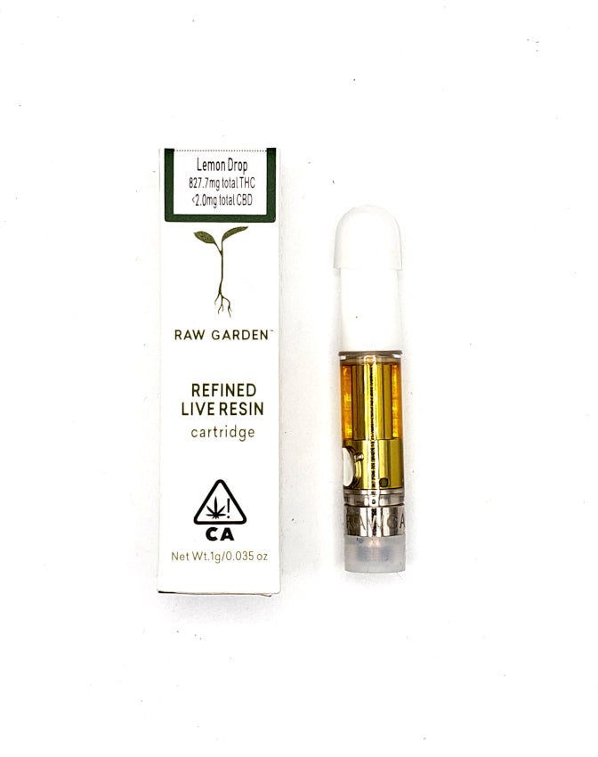 1000mg Raw Garden live resin cartridges (Sold out)